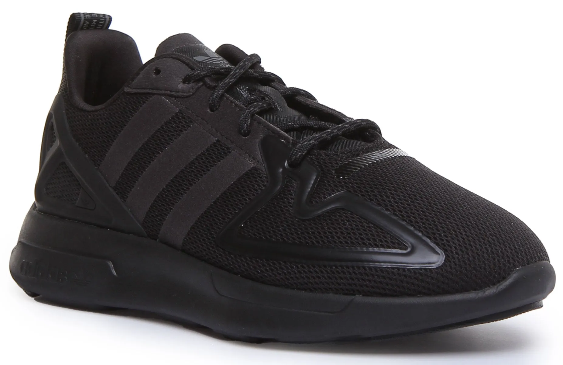 Adidas Zx 2K Flux J In Black For Youth Shoes Adidas