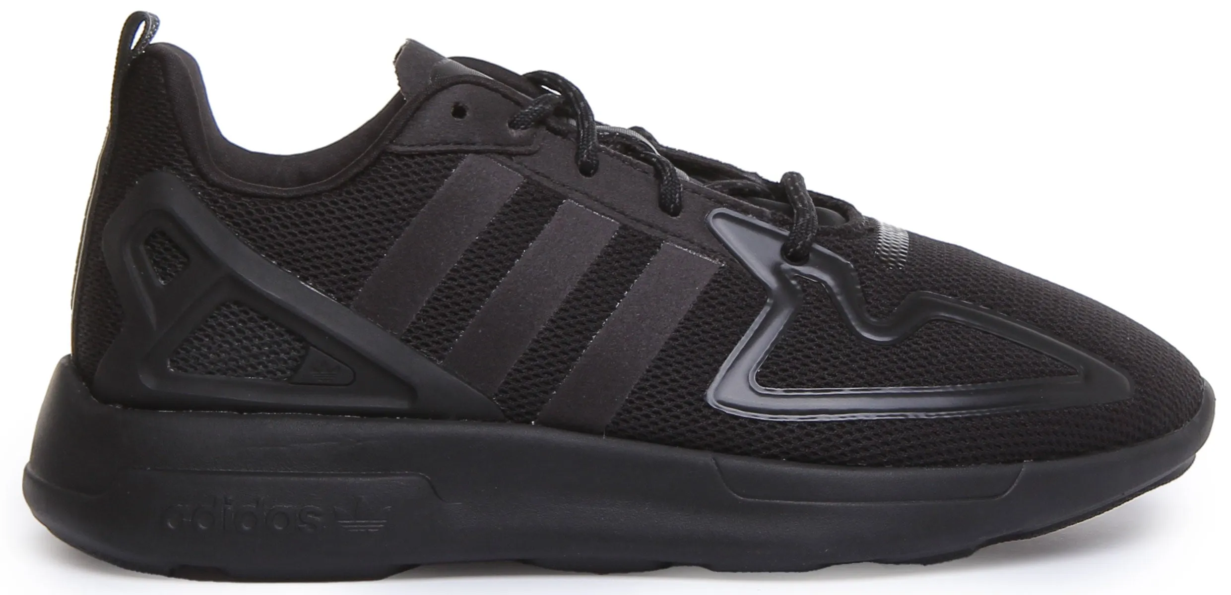 Adidas Zx 2K Flux J In Black For Youth Shoes Adidas