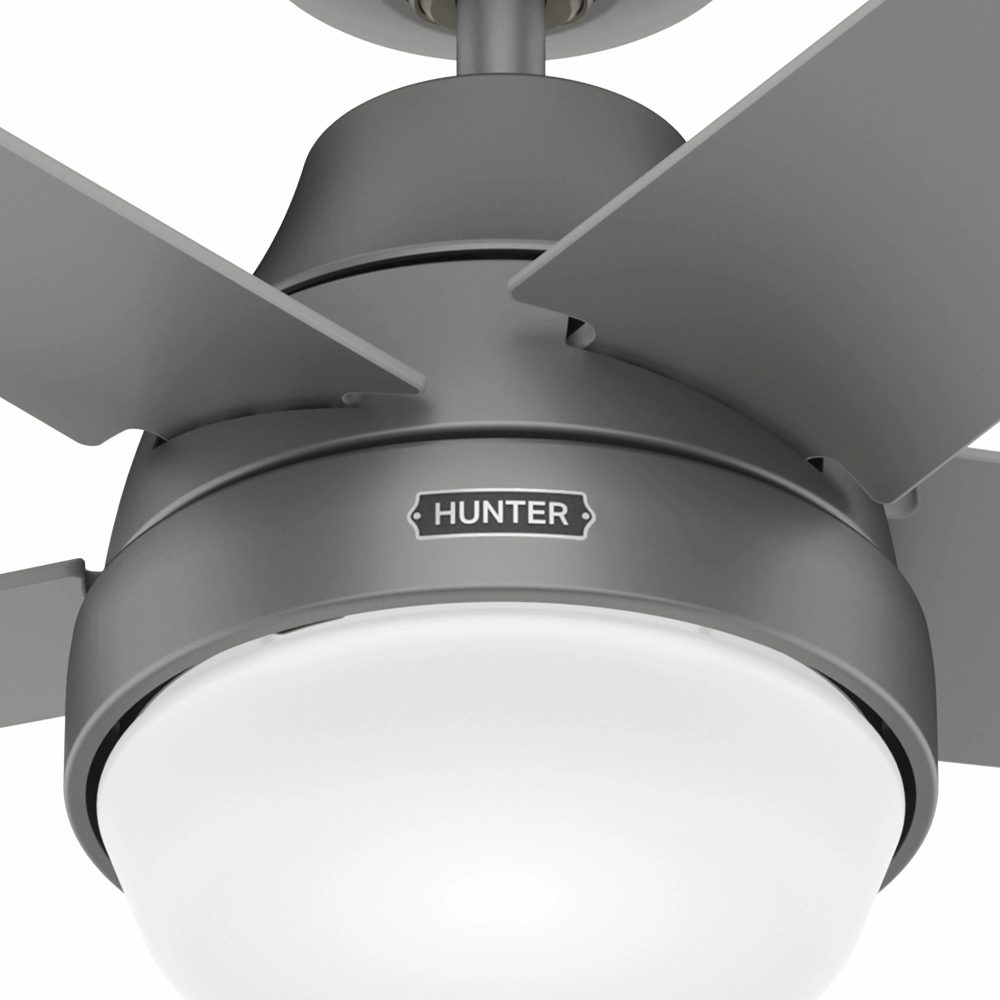 Aerodyne 52"Ceiling Fan Matte Silver