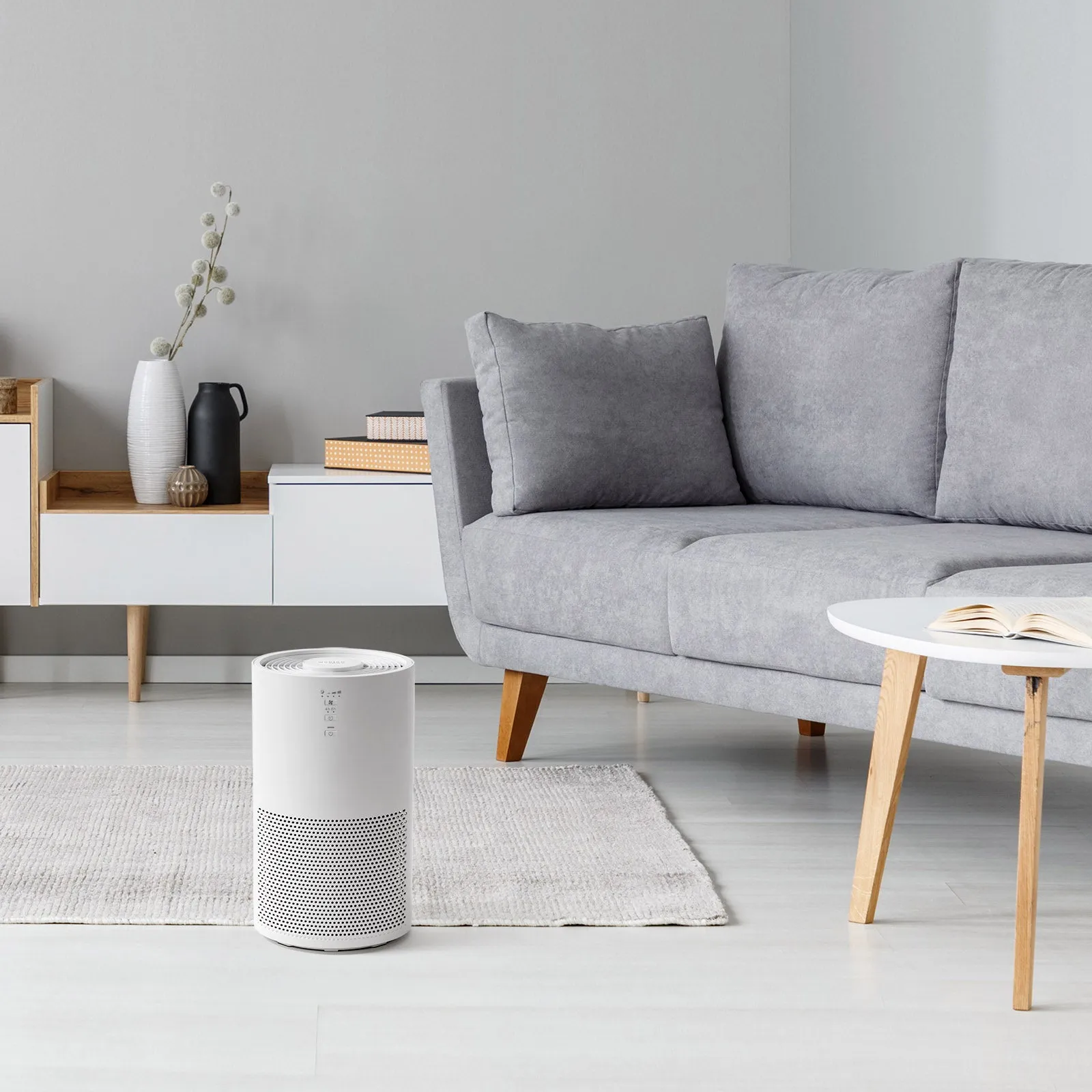 Air Purifier For Medium Rooms w/ HEPA Filter