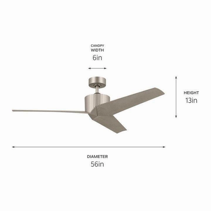 Almere 56" 3-Blade Indoor Ceiling Fan