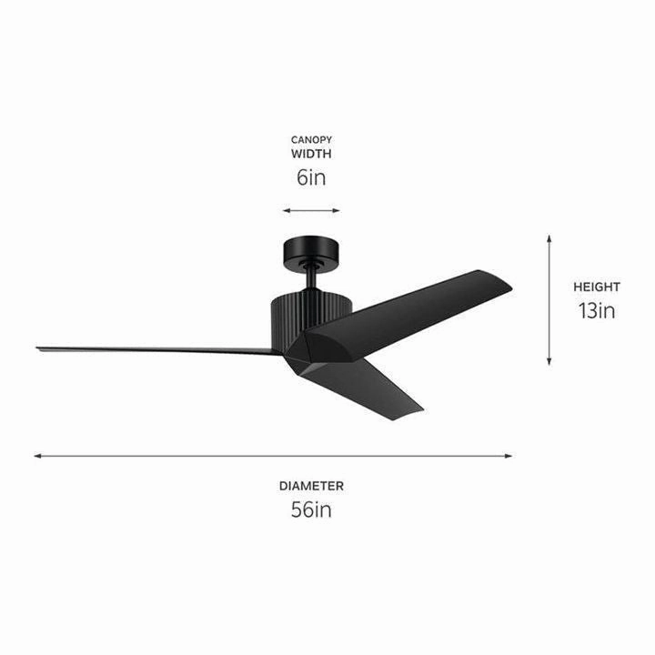 Almere 56" 3-Blade Indoor Ceiling Fan