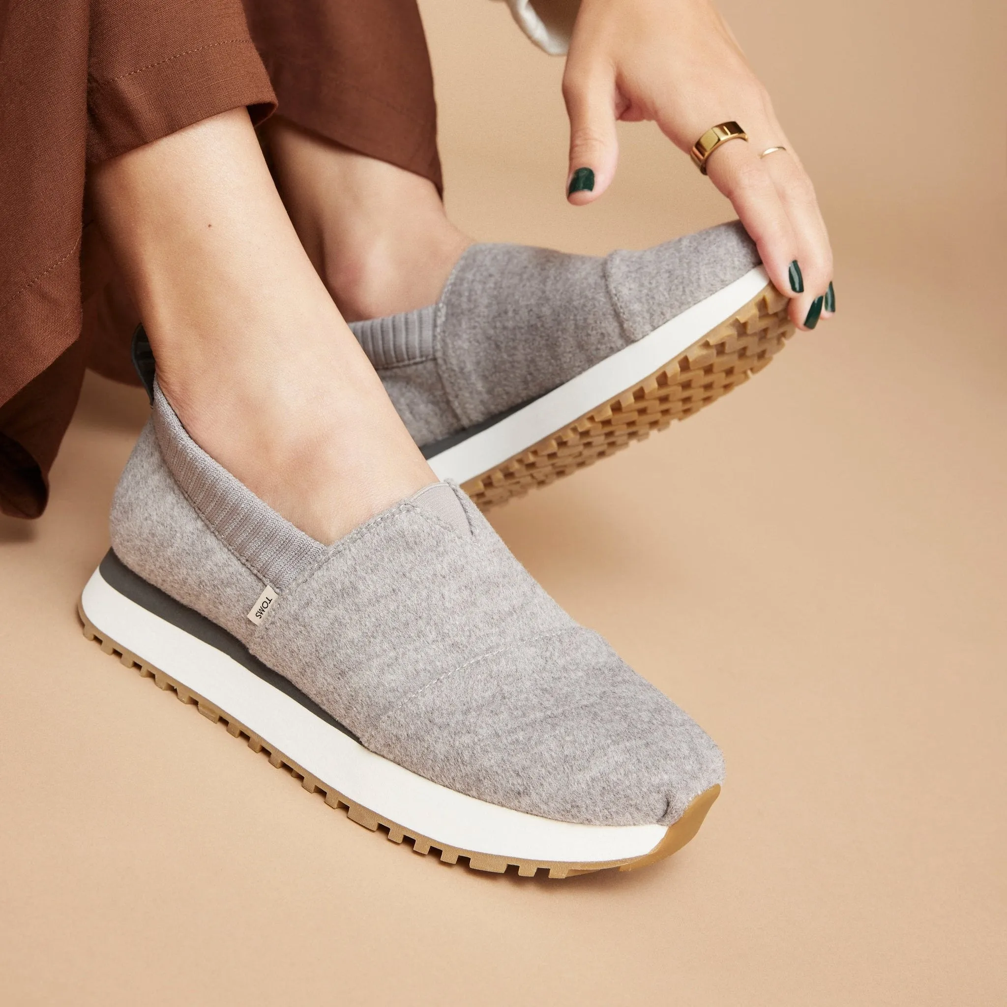 Alpargata Resident 2.0 Grey Felt Sneaker