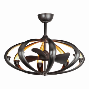 Ambience LED Fandelight led ceiling fans with light and remote