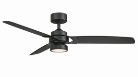 Amped 52" Ceiling Fan in Matte White Ceiling fan with adjustable speed settings