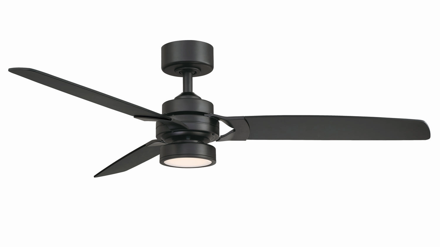 Amped 52" Ceiling Fan in Matte White Ceiling fan with adjustable speed settings