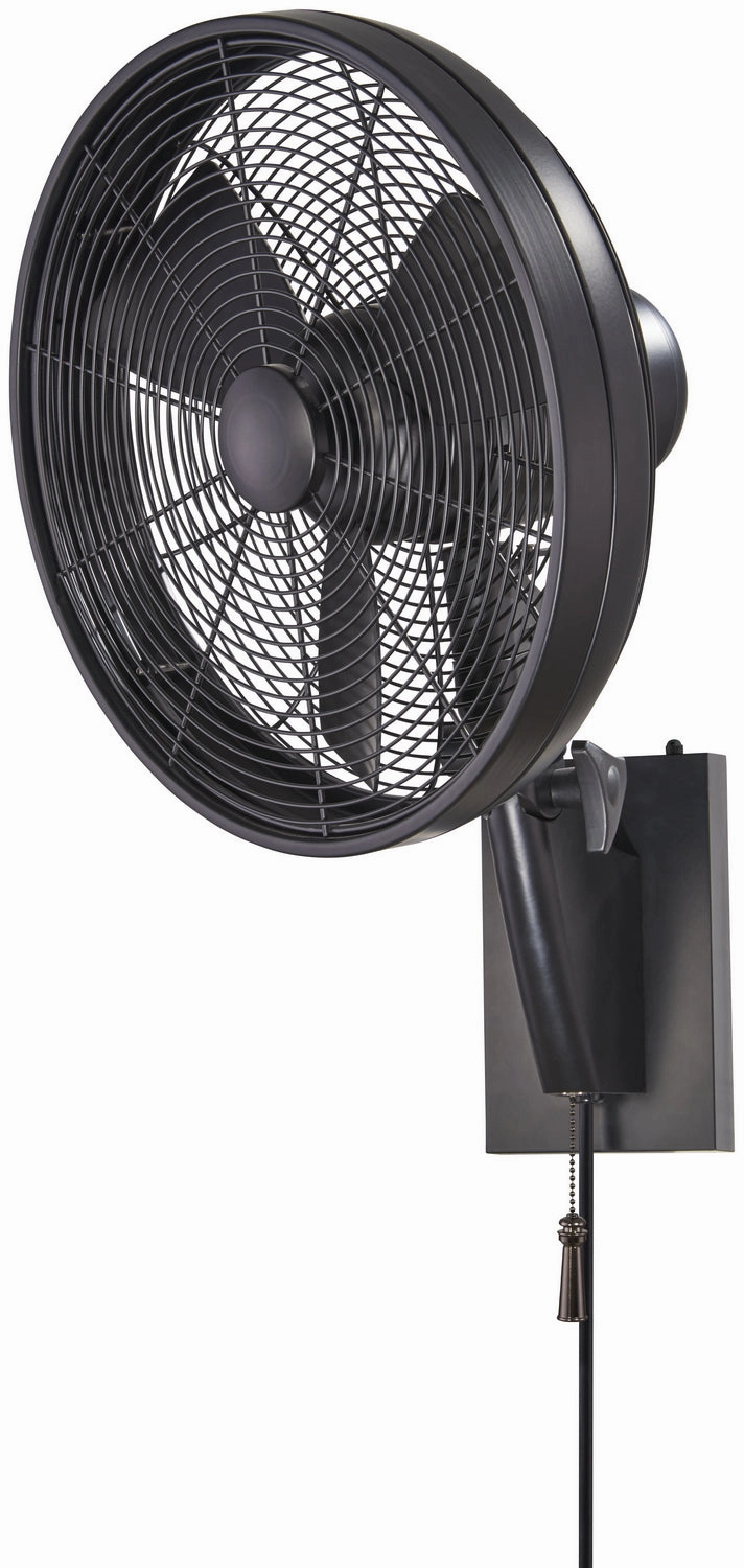 Anywhere 15" Indoor/Outdoor Fan Matte Black compact portable fans for travel and camping