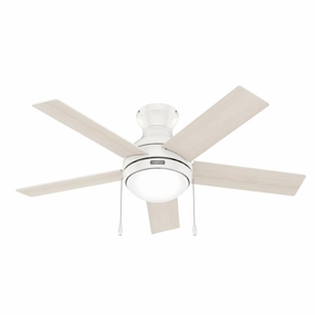 Aren 44"Ceiling Fan Fresh White space-saving huggers with modern style