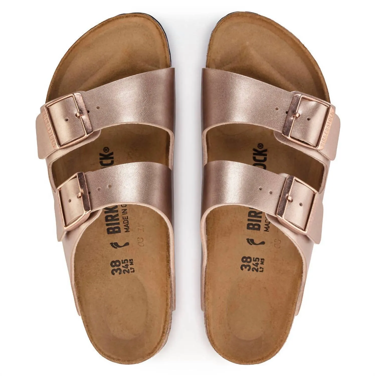 Arizona Birko-Flor Classic Footbed In Copper