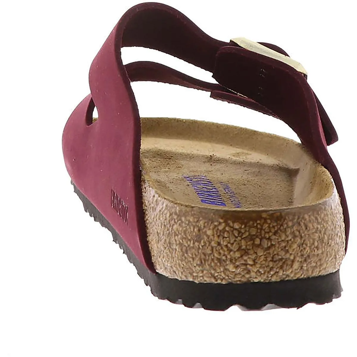 Arizona BS Womens Leather Buckle Footbed Sandals