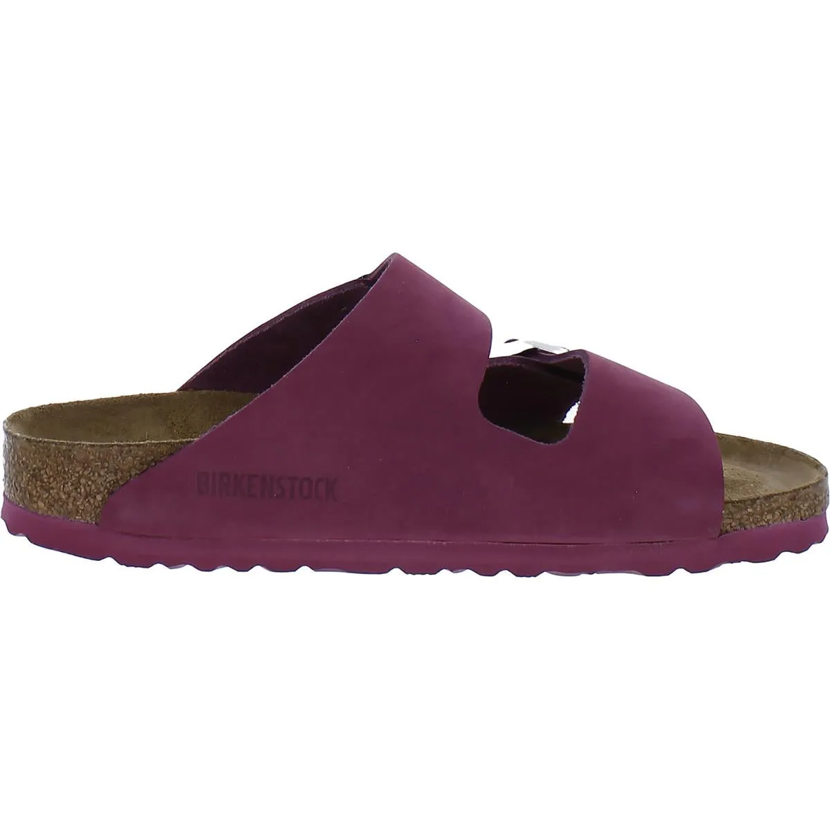 Arizona BS Womens Leather Cork Slide Sandals
