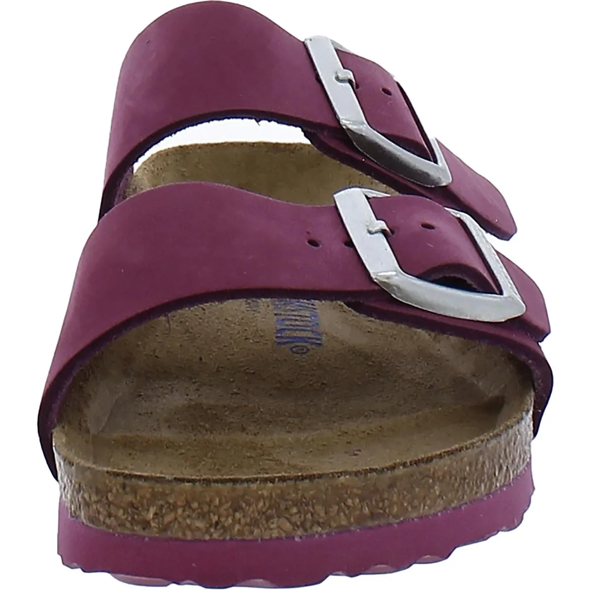 Arizona BS Womens Leather Cork Slide Sandals