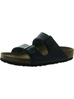 Arizona BS Womens Leather Flatbed Slides