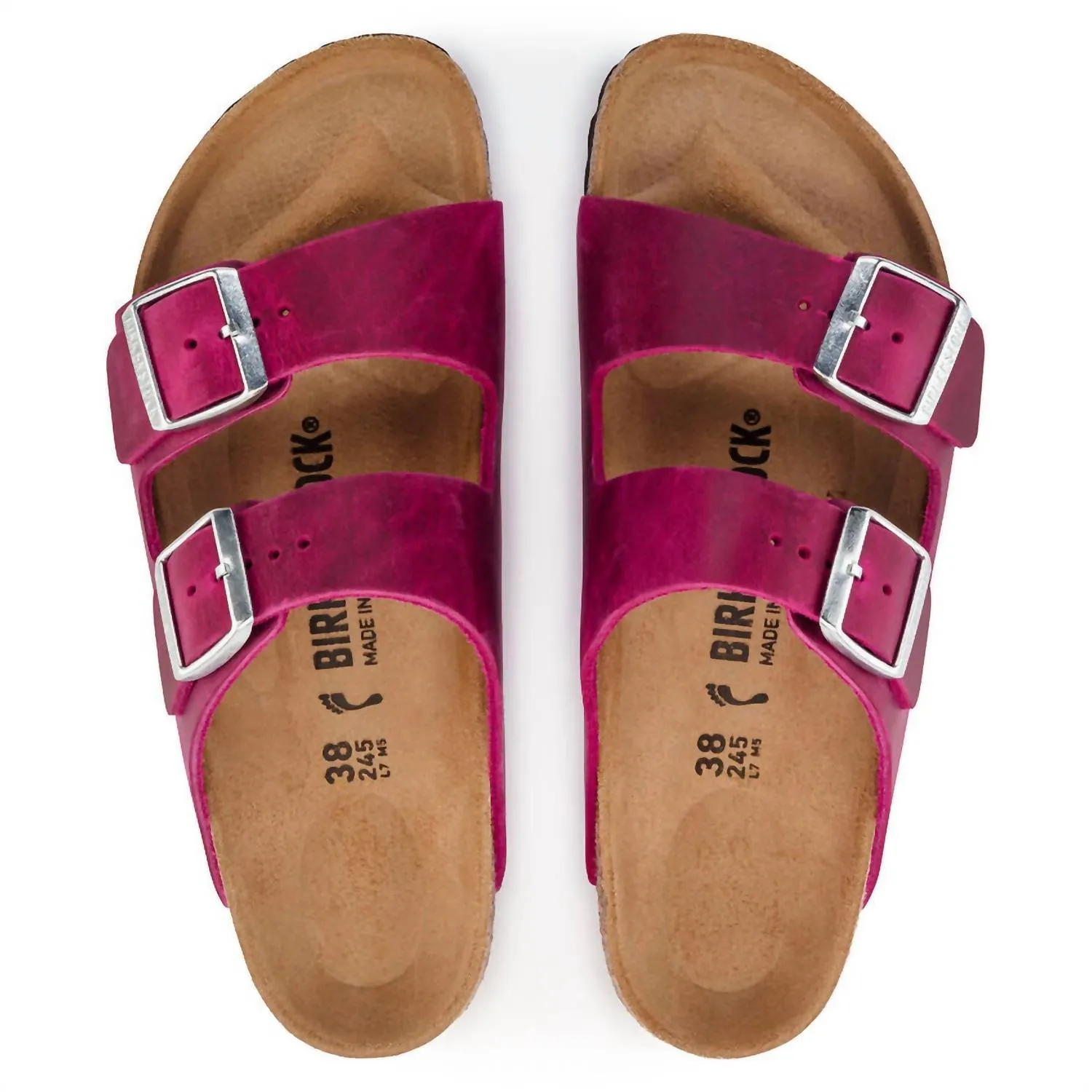Arizona Classic Footbed Sandal In Festival Fuchsia