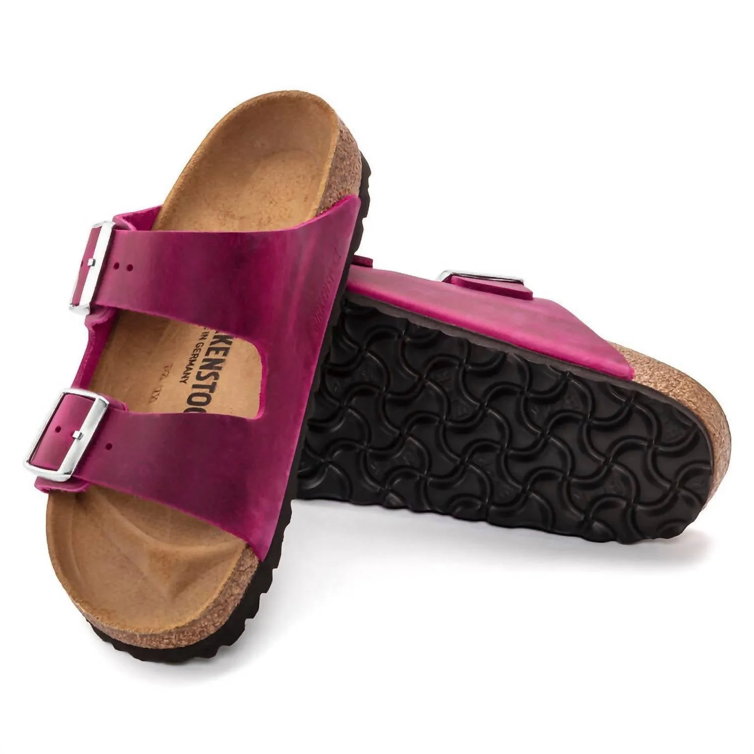 Arizona Classic Footbed Sandal In Festival Fuchsia