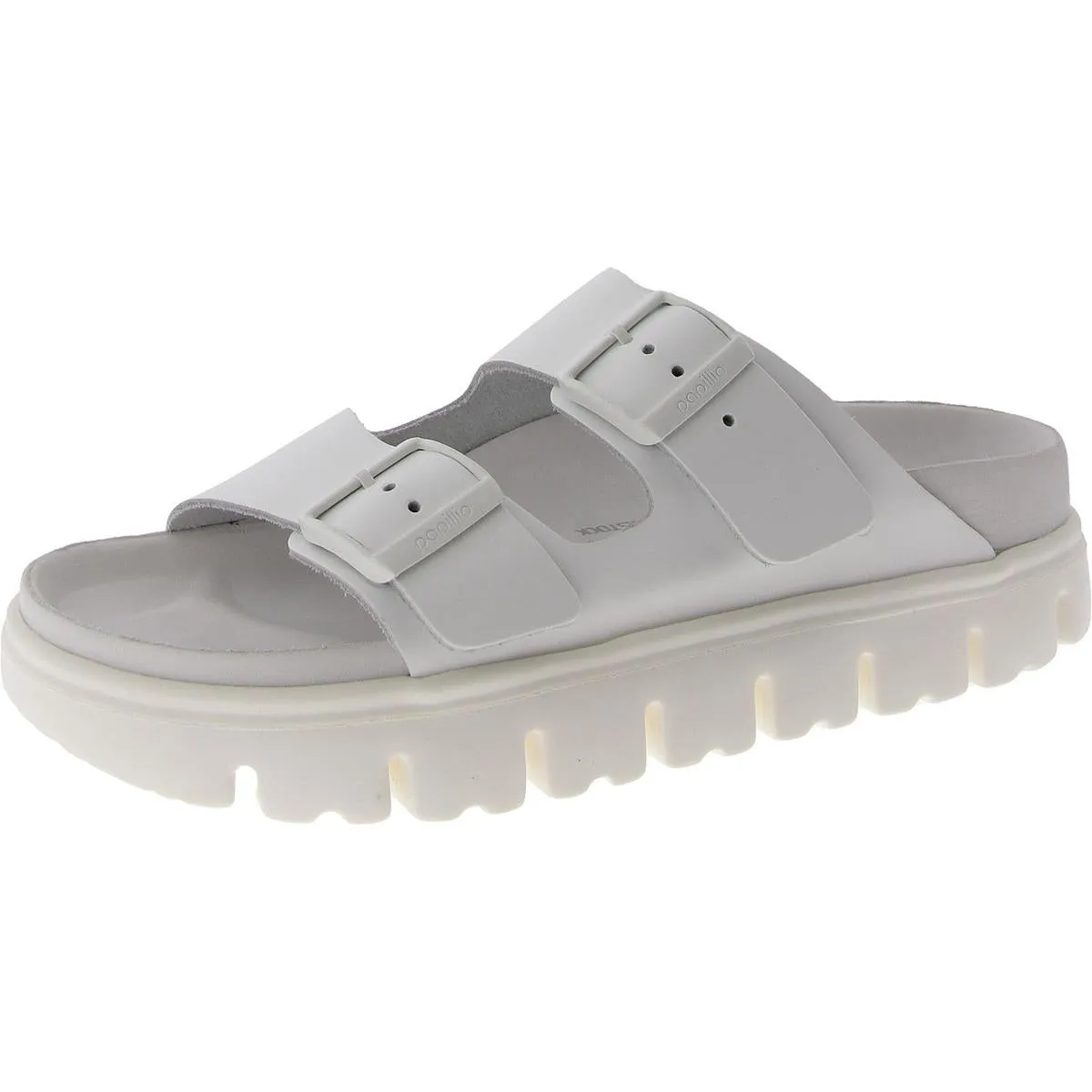 ARIZONA PAP CHUNKY Womens Leather Slip On Slide Sandals