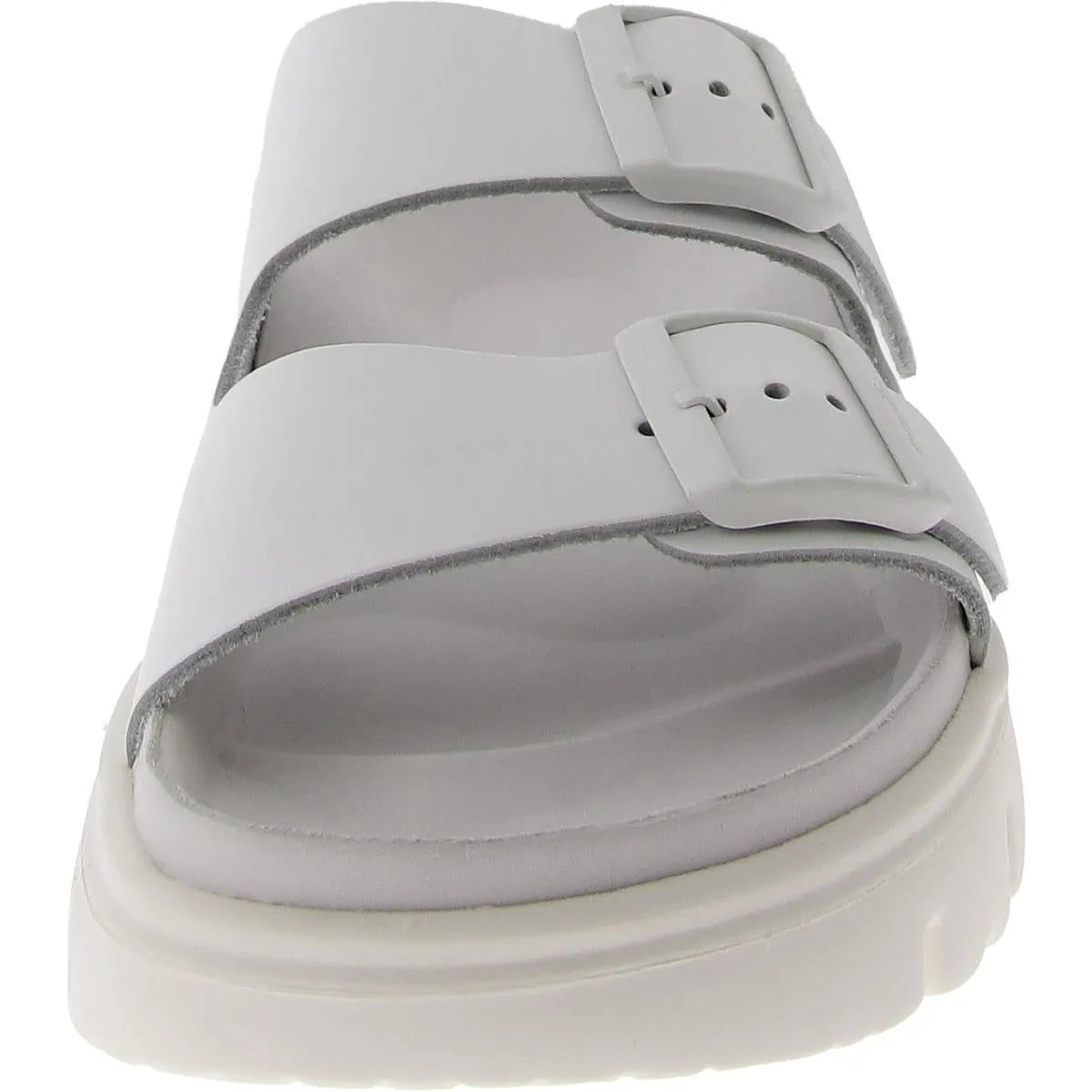 ARIZONA PAP CHUNKY Womens Leather Slip On Slide Sandals