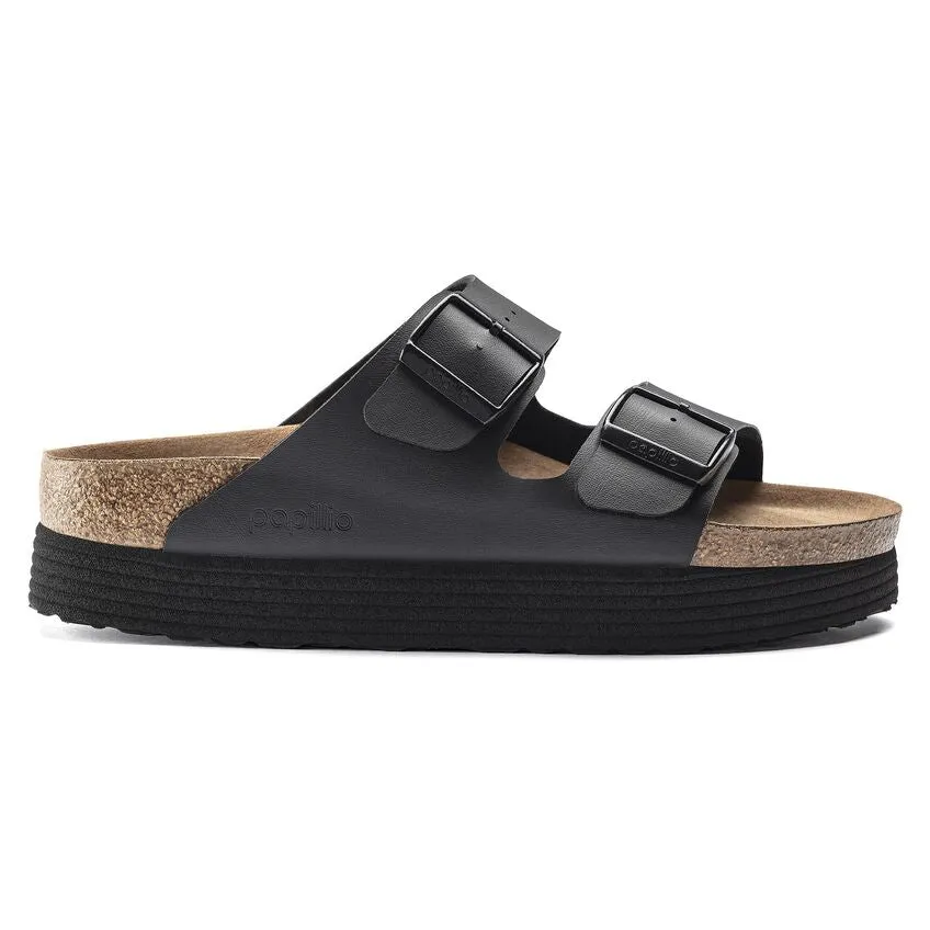 Arizona Platform Vegan in Black from Birkenstock