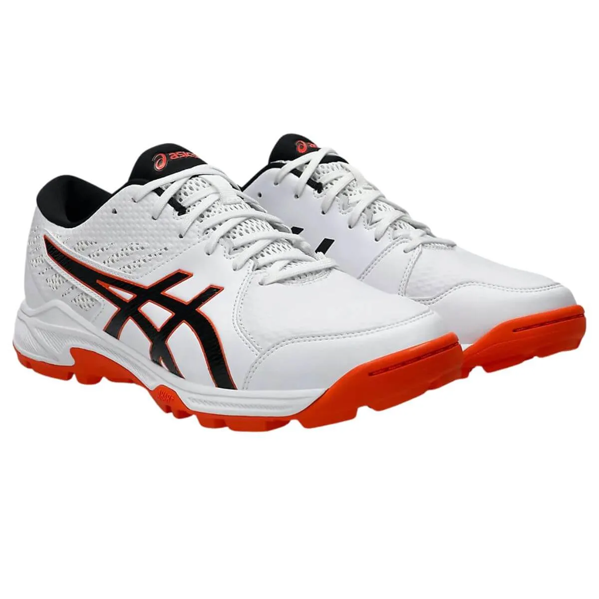 Asics Gel-Peake 2 Cricket Shoes - White/Black Asics Shoes