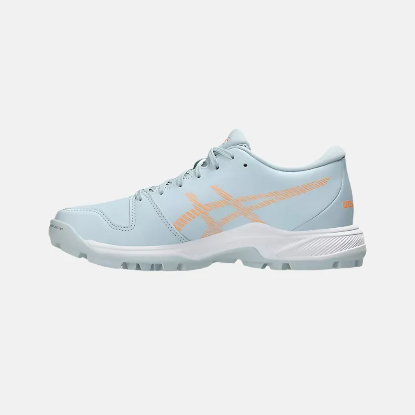 Asics GEL-PEAKE 2 GS Kids Cricket Shoes -Cool Grey/Bright Sunstone Asics Shoes