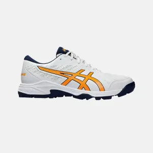 Asics GEL-PEAKE 2 Unisex Cricket Shoes -White/Stadium Orange Asics Shoes