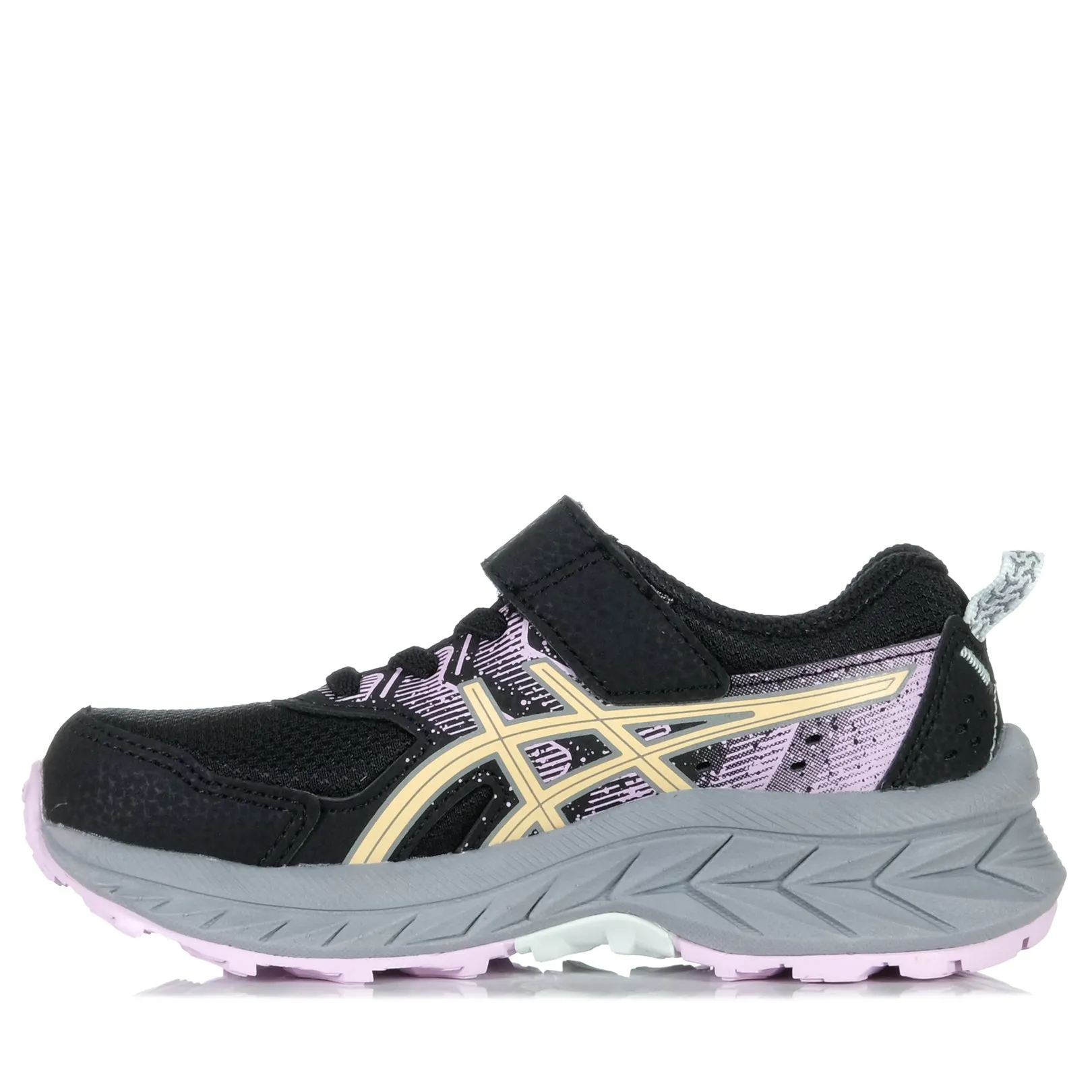 Asics Gel-Venture 9 PS Black/Light Orange Shoes_Asics