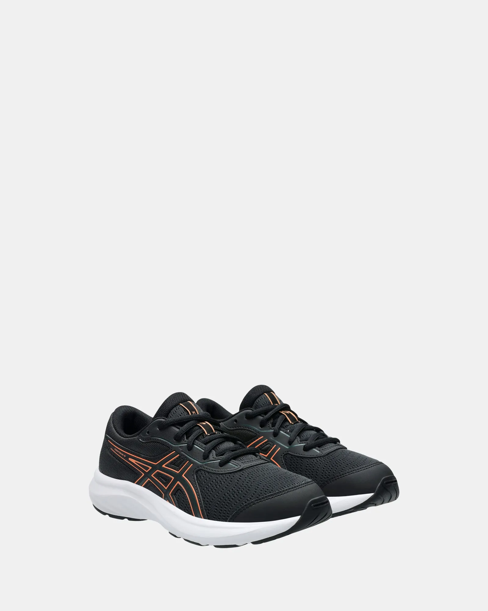 Asics Kids' Shoes Contend 9 Grade School Black/Saxon Green