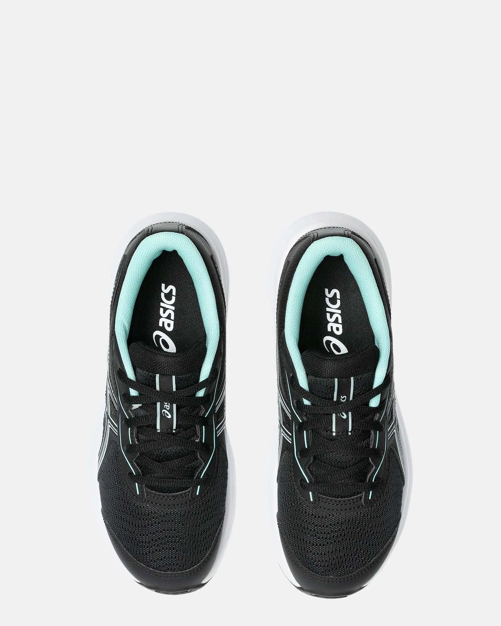 Asics Kids' Shoes Contend 9 Gs G Black/Illuminate Mint
