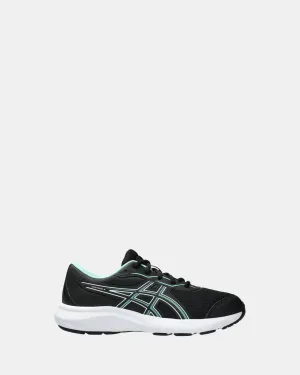 Asics Kids' Shoes Contend 9 Gs G Black/Illuminate Mint
