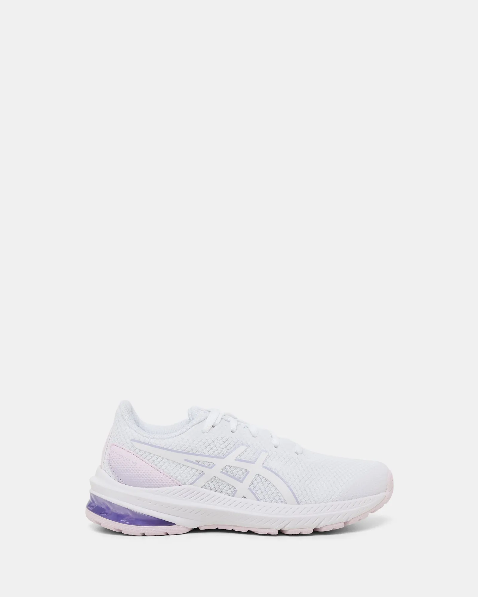 Asics Kids' Shoes GT-1000 12 Grade School White/Faded Ash Rock