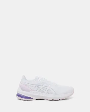 Asics Kids' Shoes GT-1000 12 Grade School White/Faded Ash Rock
