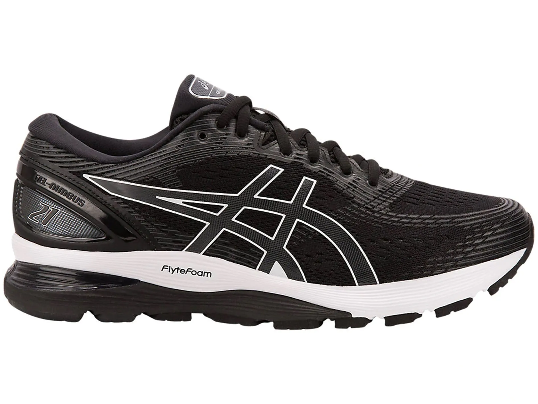 Asics Mens Gel Nimbus 21 4E WIDTH <BR> 1011A168 001 Asics Shoes