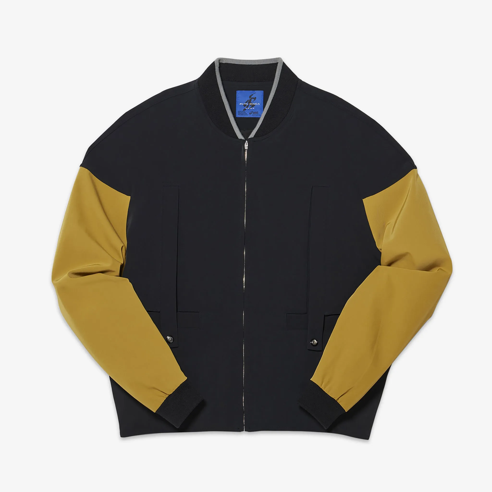 ASICS NOVALIS Liatrisory Bomber Jacket Obsidian Black | Medallion Yellow Asics Shoes