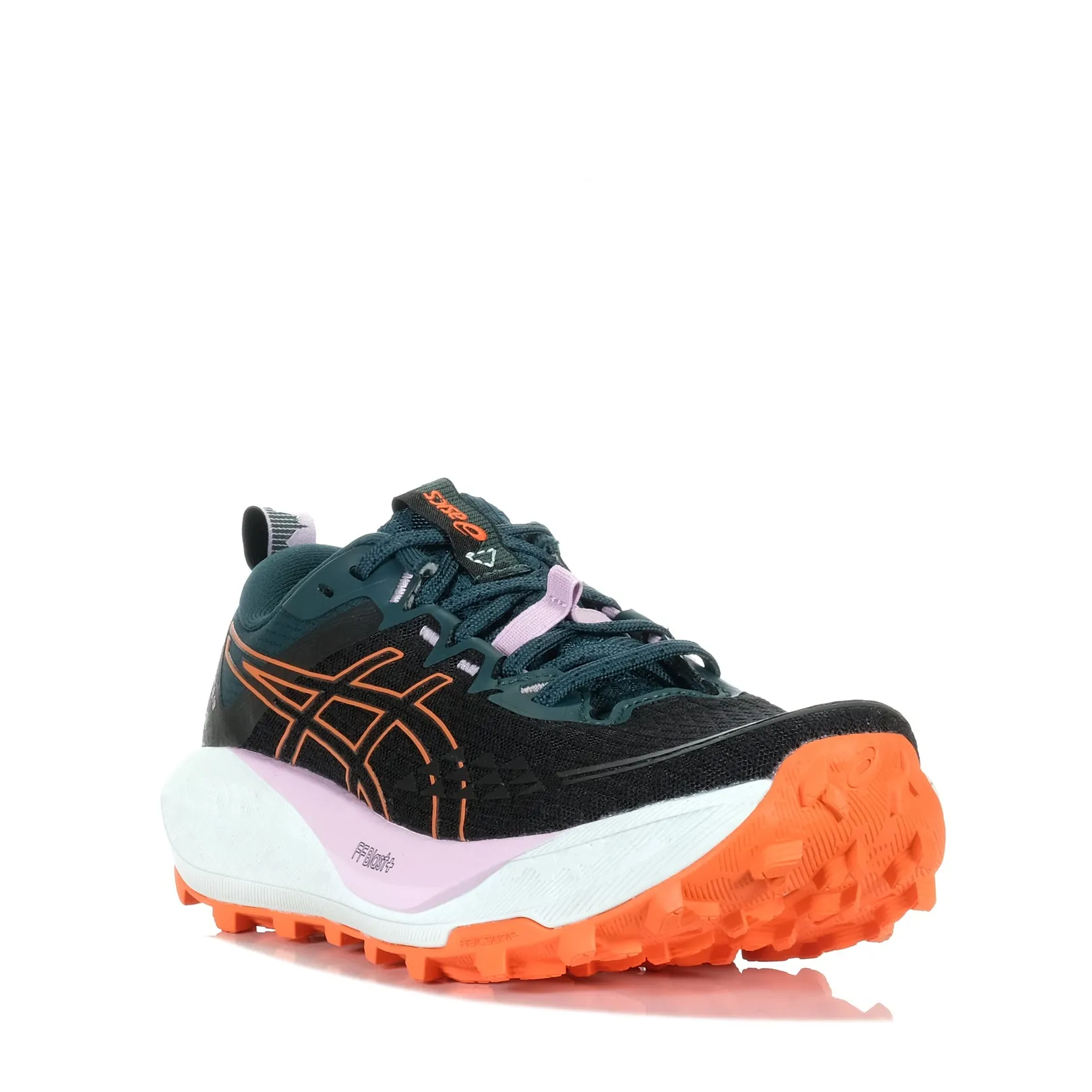 Asics Trabuco 13 Womens Black/Nova Orange Shoes_Asics