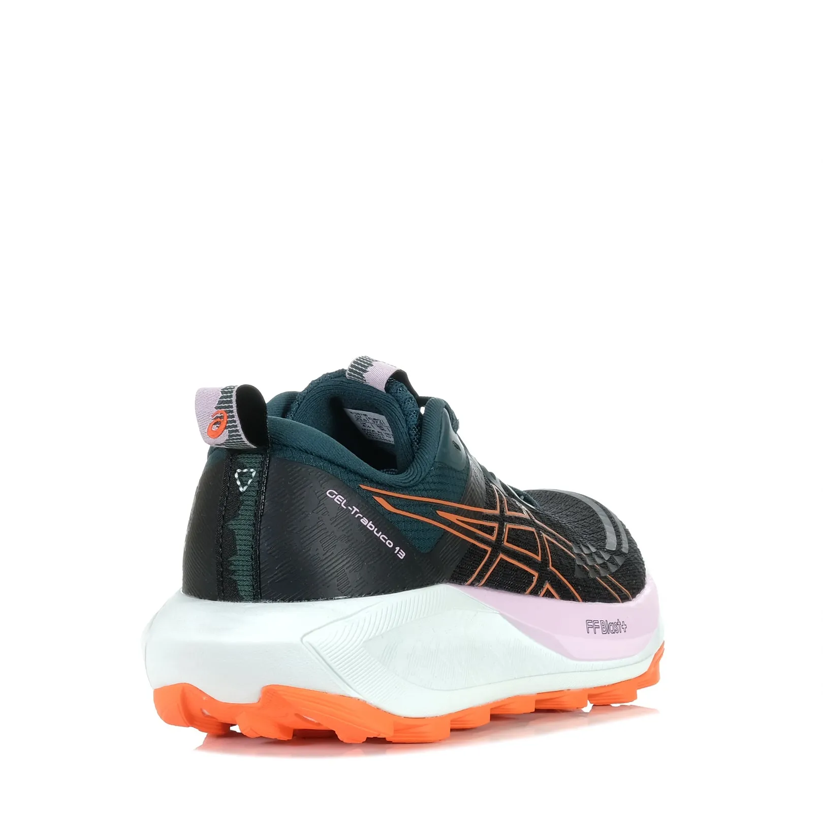 Asics Trabuco 13 Womens Black/Nova Orange Shoes_Asics