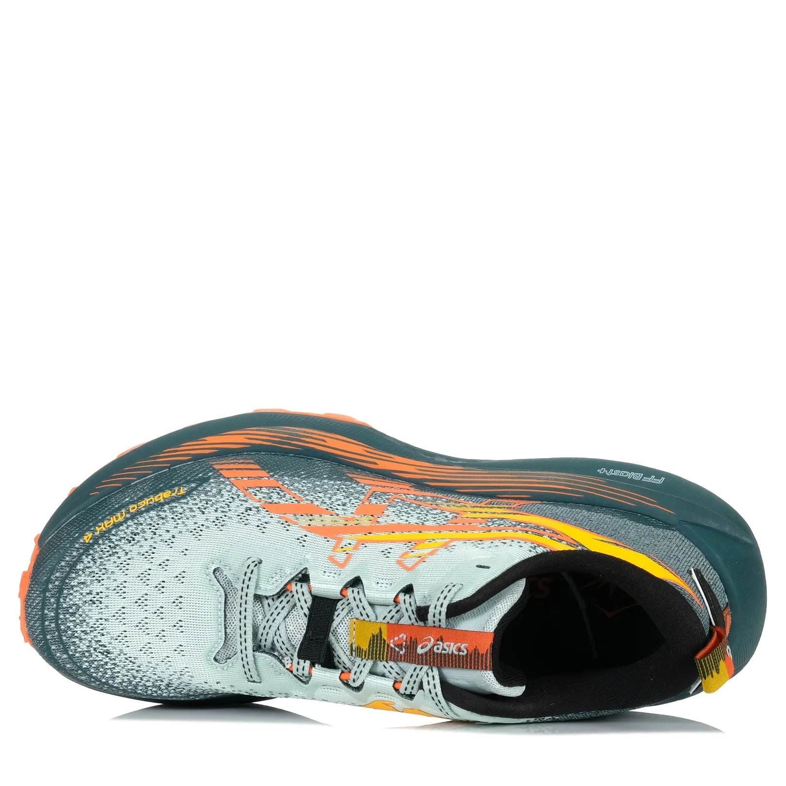 Asics Trabuco Max 4 Cold Moss/Nova Orange Shoes_Asics