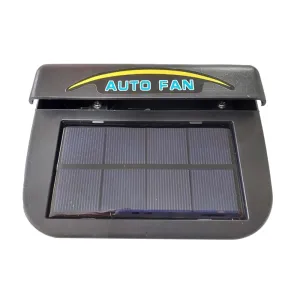 Auto Air Vent Cooling Fan Car Window Windshield Cooler Radiator Solar Powered Solar-powered car fan for ventilation