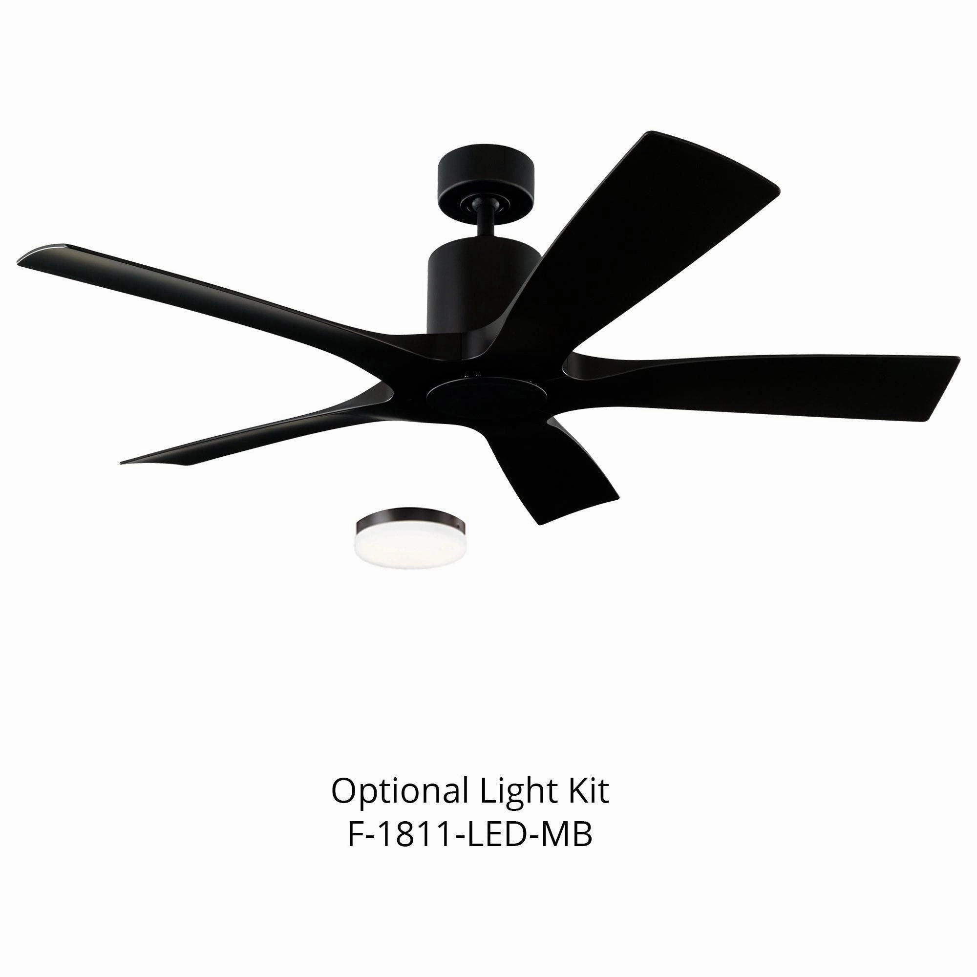 Aviator Indoor/Outdoor 5-Blade 54" Smart Ceiling Fan with Remote Control