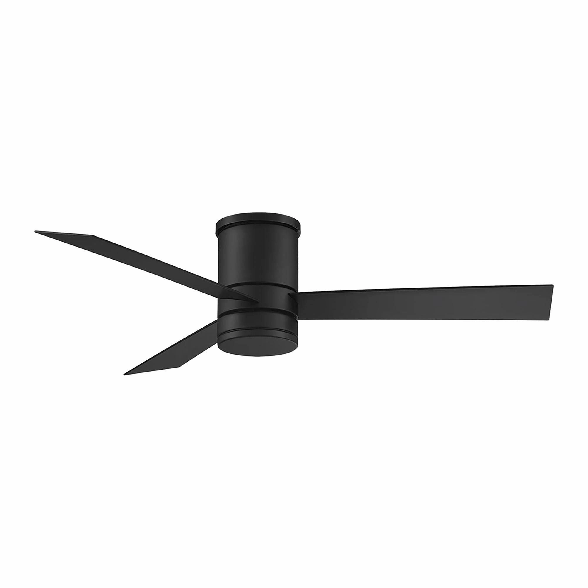 Axis Indoor/Outdoor 3-Blade 52" Smart Flush Mount Ceiling Fan with LED Light Kit and Remote Control