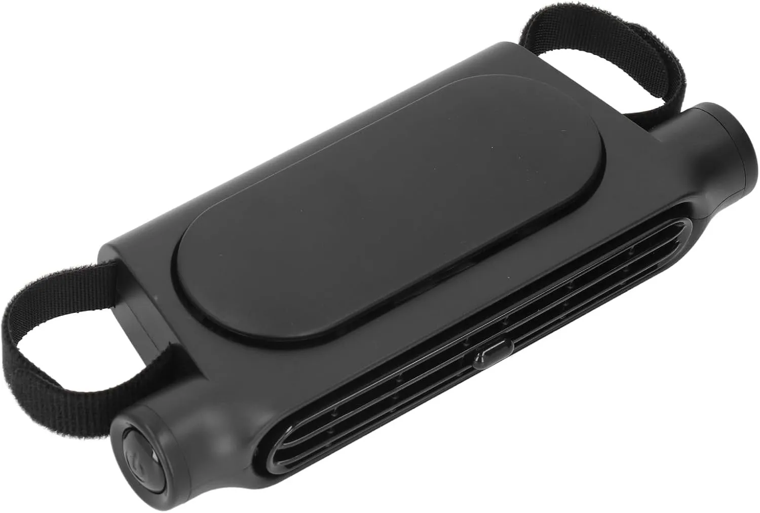 Back Seat Fan, USB Silent Leafless Seat Cooling Fan for Vehicle (Black)