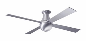 Ball Flush 52" Ceiling Fan quiet and compact hugger fans