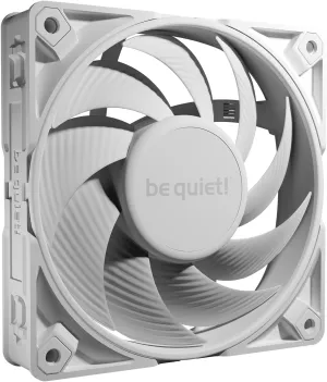 be quiet! Silent Wings 4 Cooling Fan | 120mm PWM | 3000 RPM | White | BL118 Rear-mounted fan for childrens safety