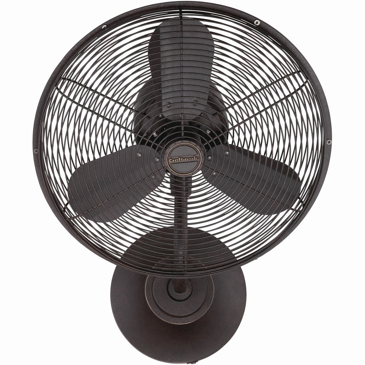 Bellows I Hard-wired Indoor/Outdoor Wall Mount Fan Aged Bronze Textured best small fans for home and travel