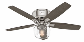 Bennett 52"Ceiling Fan Brushed Nickel ifan smart fans for connected homes