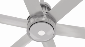Big Ass Fans LED Fan Light Kit Energy-efficient ceiling fan with remote