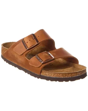 Birkenstock Arizona BS Narrow Fit Waxy Leather Sandal
