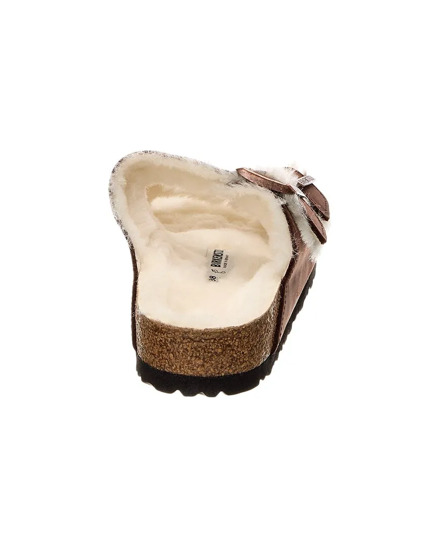 Birkenstock Arizona Leather & Shearling Sandal