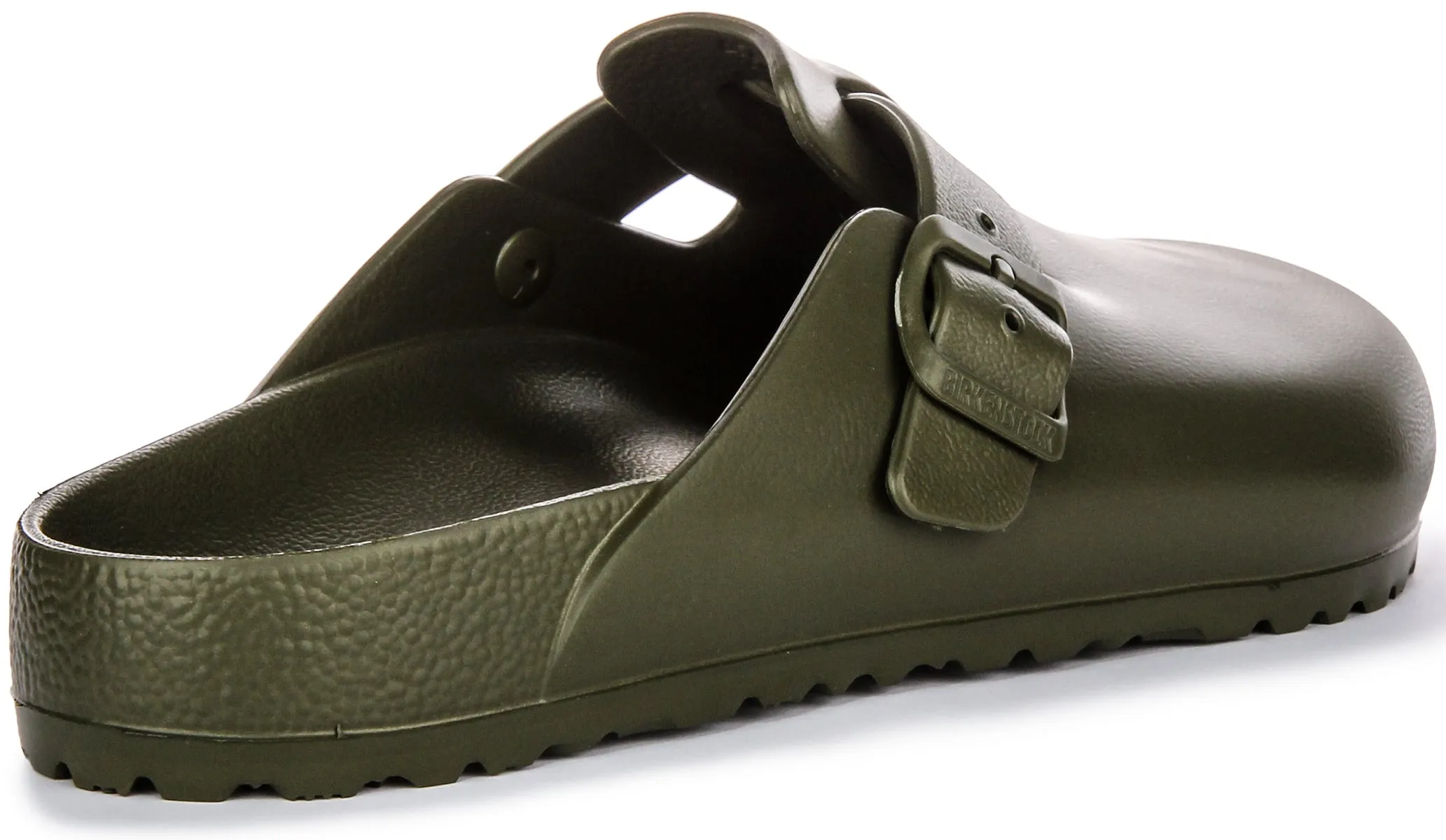 Birkenstock Boston Eva In Khaki Green | Regular Fit Shoes Birkenstock