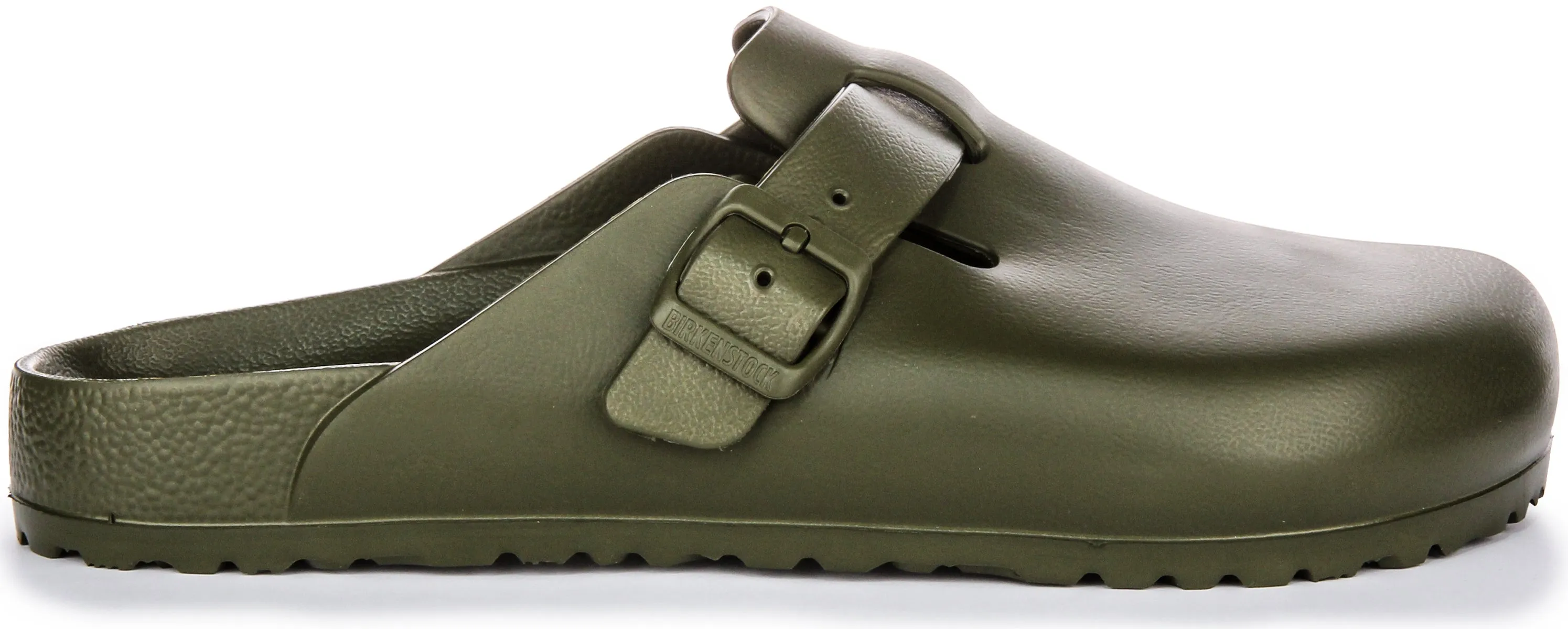 Birkenstock Boston Eva In Khaki Green | Regular Fit Shoes Birkenstock