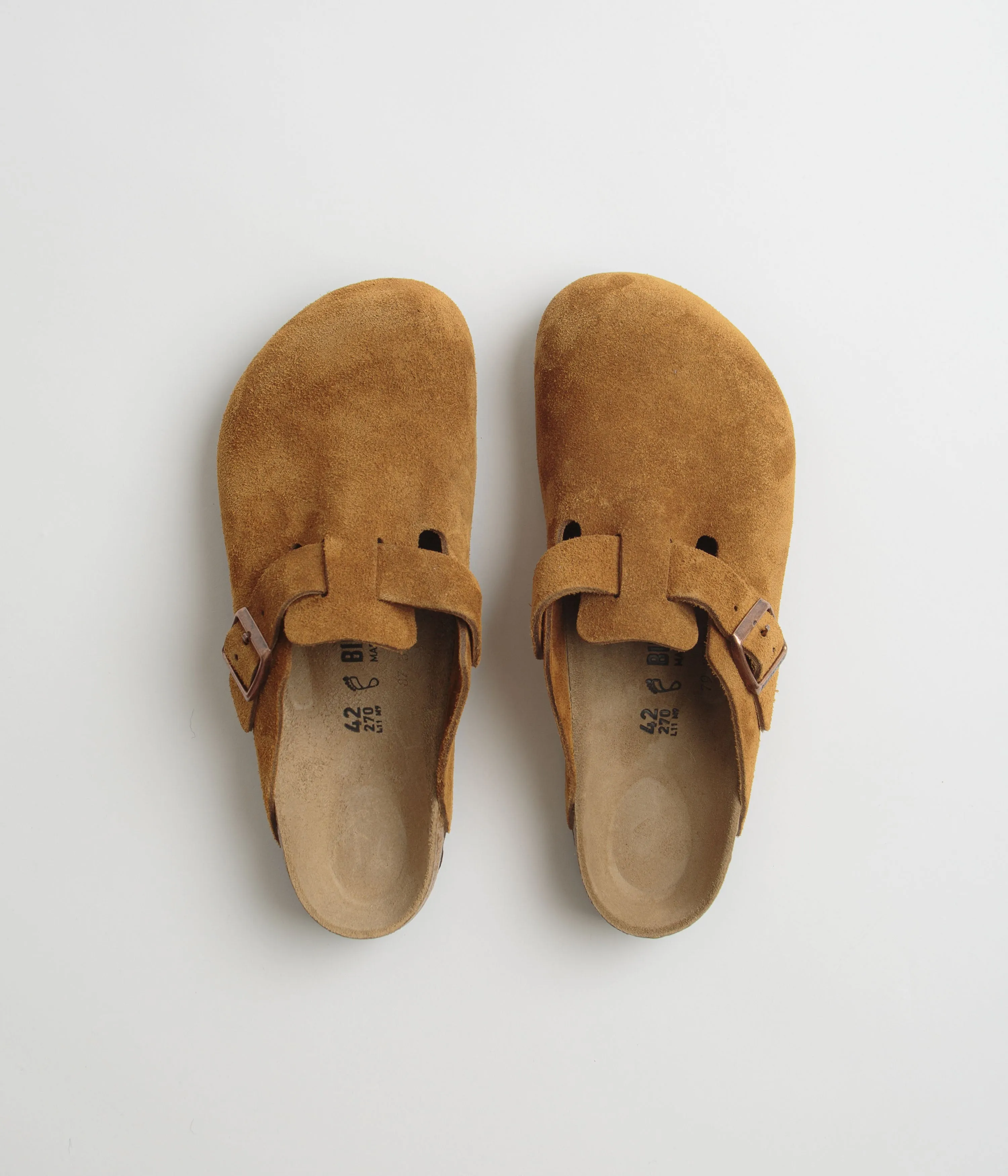 Birkenstock Boston Sandals - Mink Birkenstock Shoes